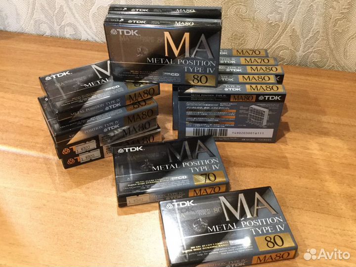 Аудиокассета Metal TDK-MA Japan market