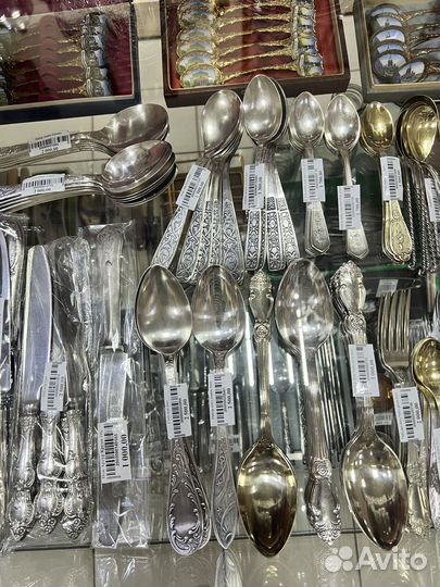 Столовые приборы мельхиор