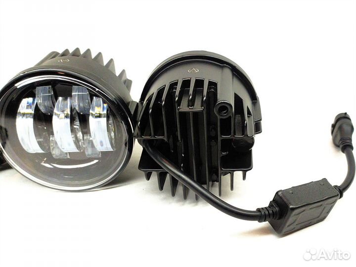 LED туманки nissan Almera G15 70W