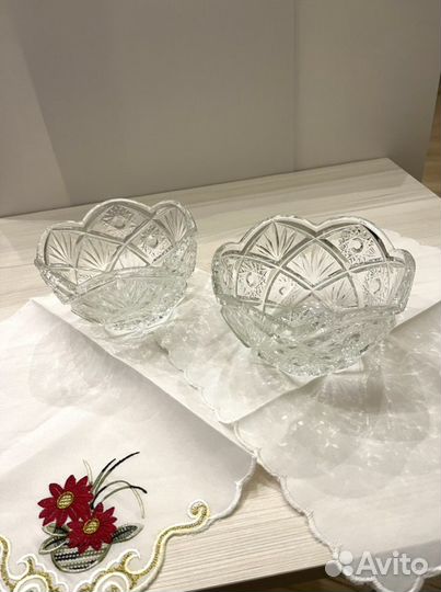 Хрусталь салатники в наличии