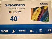 40" Телевизор Skyworth 40E2A 2019 LED, черный