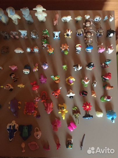 Игрушки Киндер-сюрприз и Макдональдс