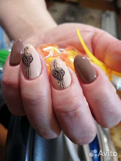 Маникюр на дому,наращивание