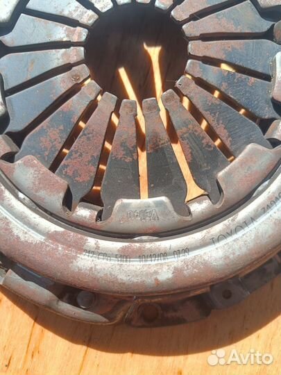 Toyota комплект сцепления б.у