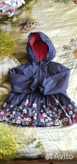 Куртка-плащ рост 80 см