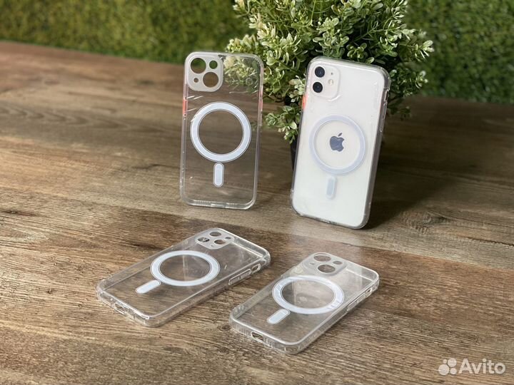 Чехол magsafe с магнитом зарядка как оригинал