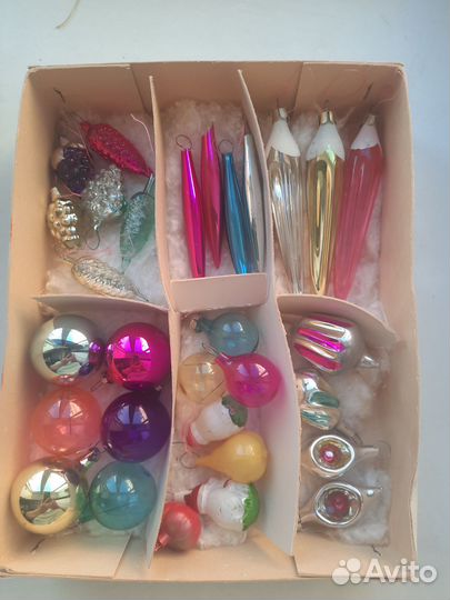 Елка с игрушками СССР