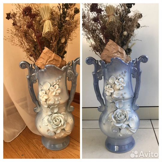 СССР икеа цветочные вазы/керамика/фарфор,хрусталь