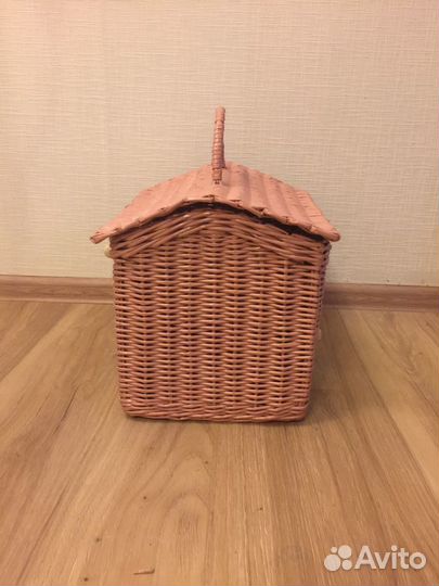 Кукольный домик, ручная работа, плетёный из бумажн