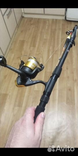 Удочка телескопическая 210см