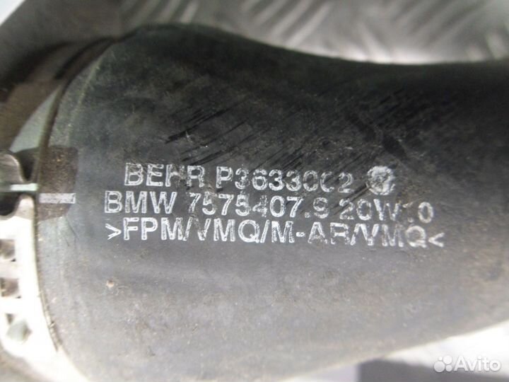 Радиатор интеркулера BMW X5 E70 7575403