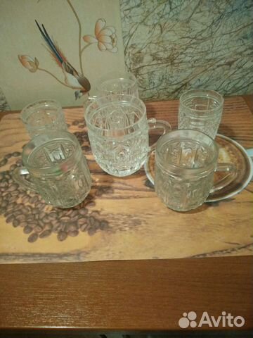 Хрустальные бокалы СССР