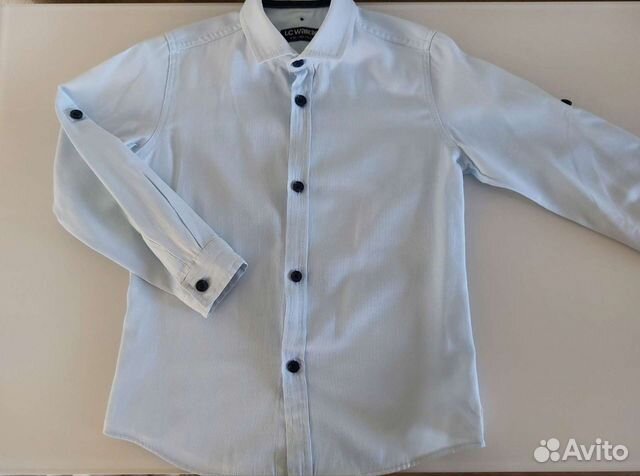 Качественные рубашки для мальчика р.104-110