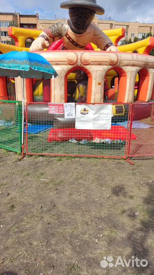 Детский батут надувной аттракцион