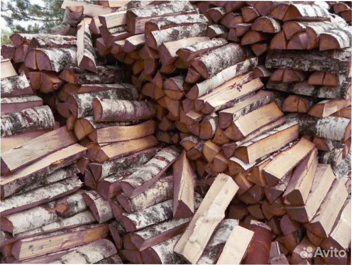 Дрова колотые