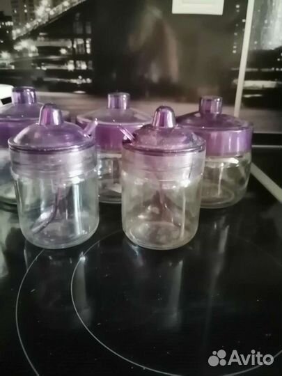 Банки стеклянные бу для специй