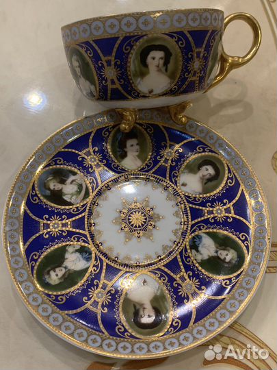 Чашка с блюдцем