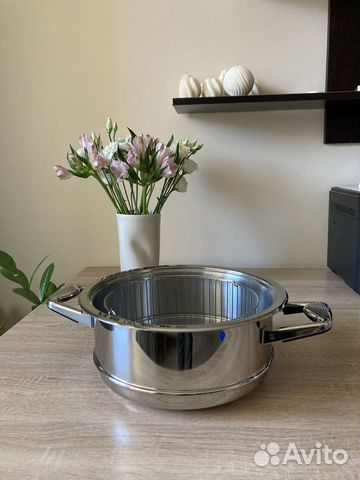 Кастрюля пароварка Zepter TF 987-24. Новая