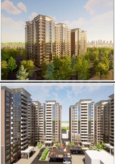 1-к. квартира, 45 м², 6/12 эт.