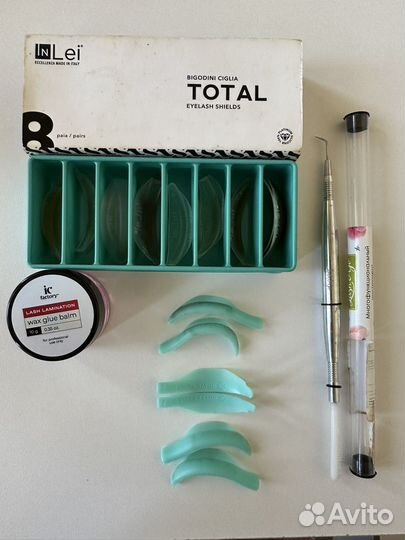 Набор для ламинирования ресниц валики