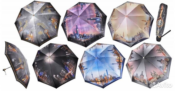 Зонт принт City Три Слона L3835 — купить в #regio