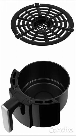 Аэрогриль новый Kitfort KT-2225 чёрный