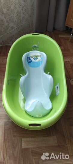 Ванночка для купания с горкой