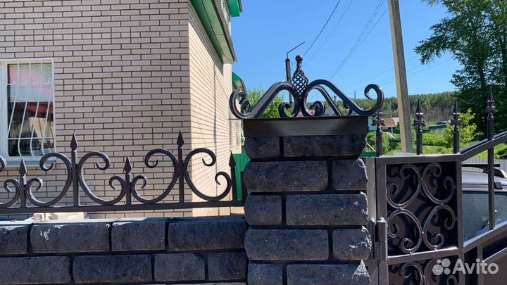 Ворота кованые