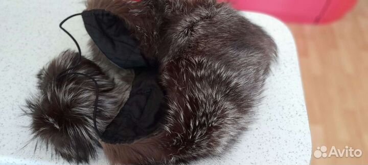 Шапка из чернобурки