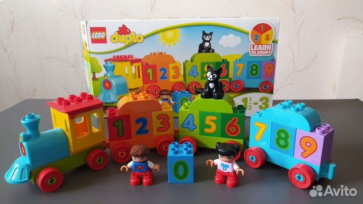 Лего дупло Lego duplo мой первый поезд новый