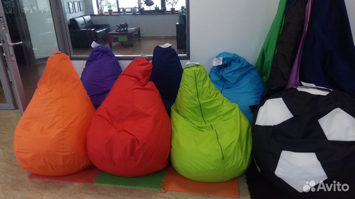 Кресло-мешок, груша, большой выбор, в наличии