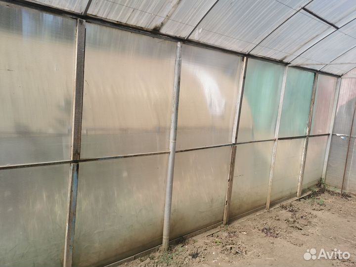 Теплица поликарбонат бу