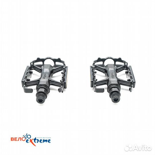 Педали Wellgo мод. M224G, MTB, алюминиевые, фрезер