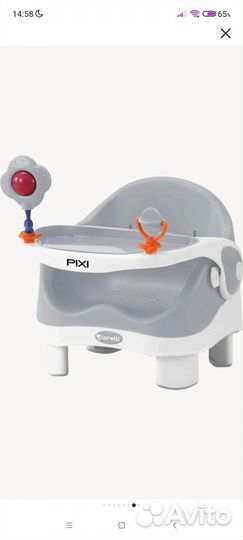 Стульчик для кормления lorelli pixi
