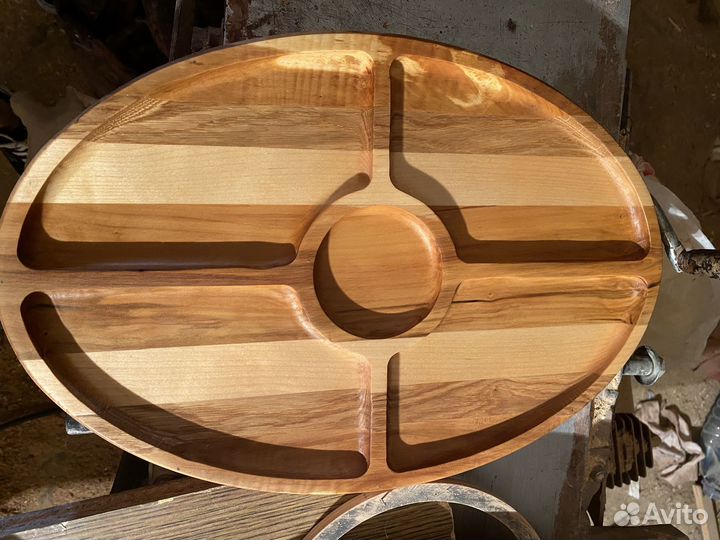 Менажница деревянная