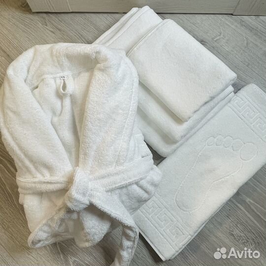 Халаты махровые Белый