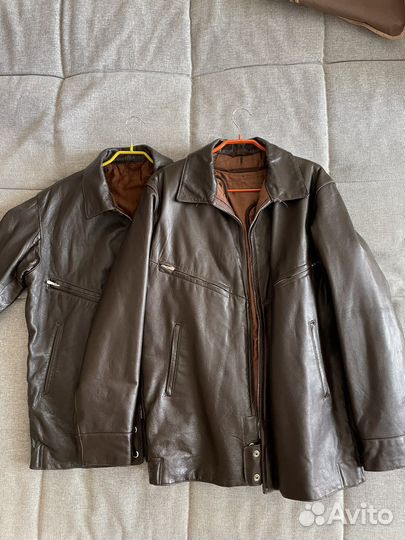 Кожаная лётная куртка (шевретка) ввс СССР