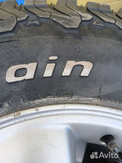 Колеса оригинал Toyota LT275/70/R16 BFGoodrich