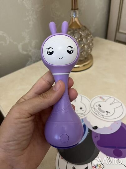 Зайка алило с карточками