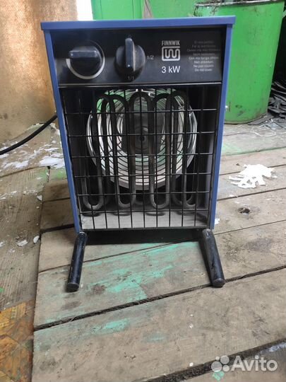 Тепловая пушка электрическая бу