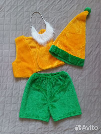 Костюм Гнома, Волка, Мухомора, Морковки. Прокат