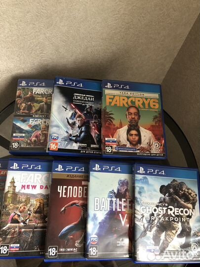 Диски для Sony PS4