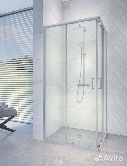 Установка душевых кабин