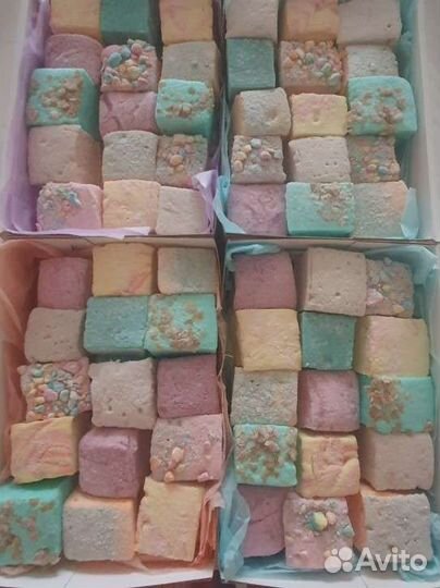 Муссовый торт, маршмеллоу, зефир