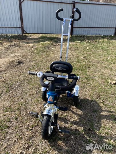 Велосипед с родительской ручкой