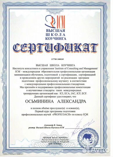 Бизнес коуч