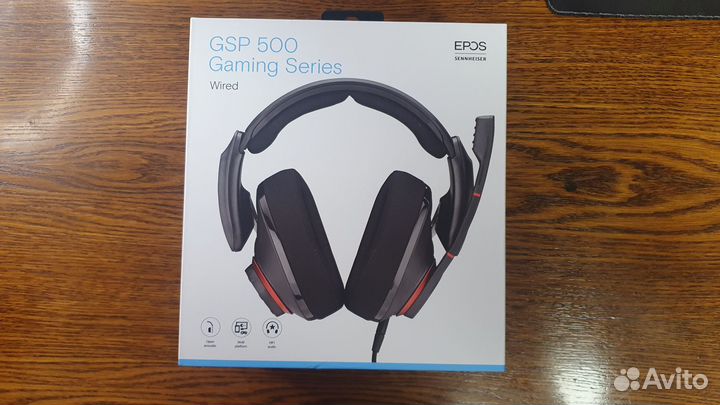 Новые наушники(гарнитура) Sennheiser GSP 500 epos