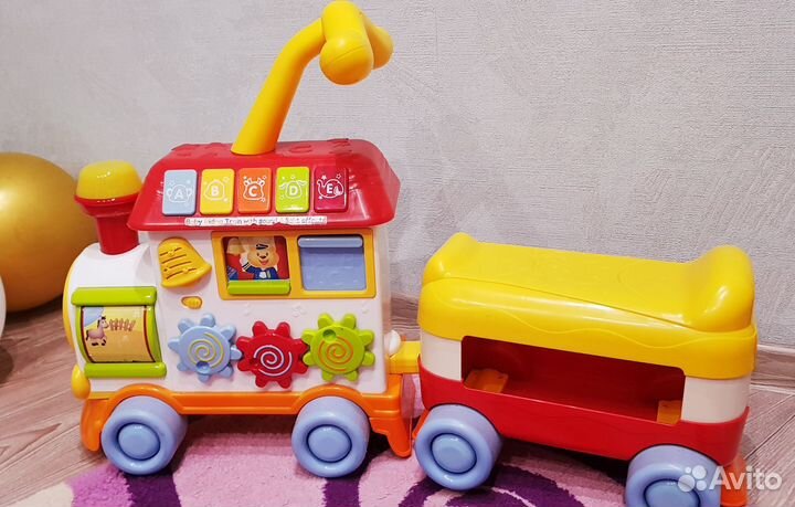 Паровоз каталка