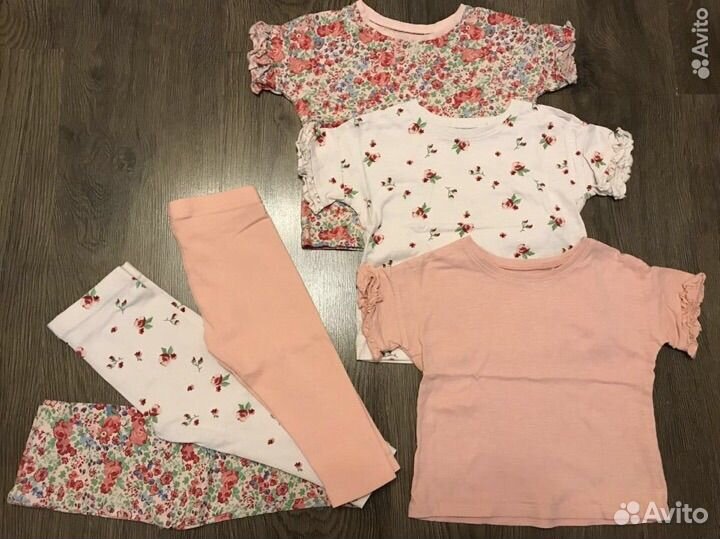 Вещи на девочку 9 12 мес, 74 см