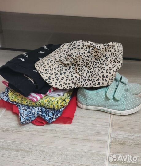 Детские вещи пакетом для девочки